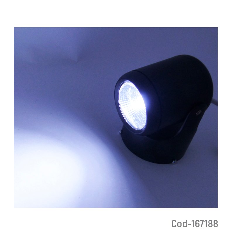 Foco led de 12 watt spot de luz blanca a 6500k dirigible para cielo o muro mayorista — imagen 3