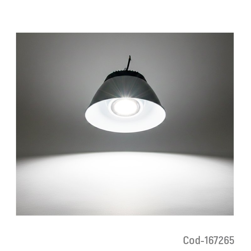 Campana led de 120 watt modelo valencia en aluminio para colgar mayorista — imagen 3