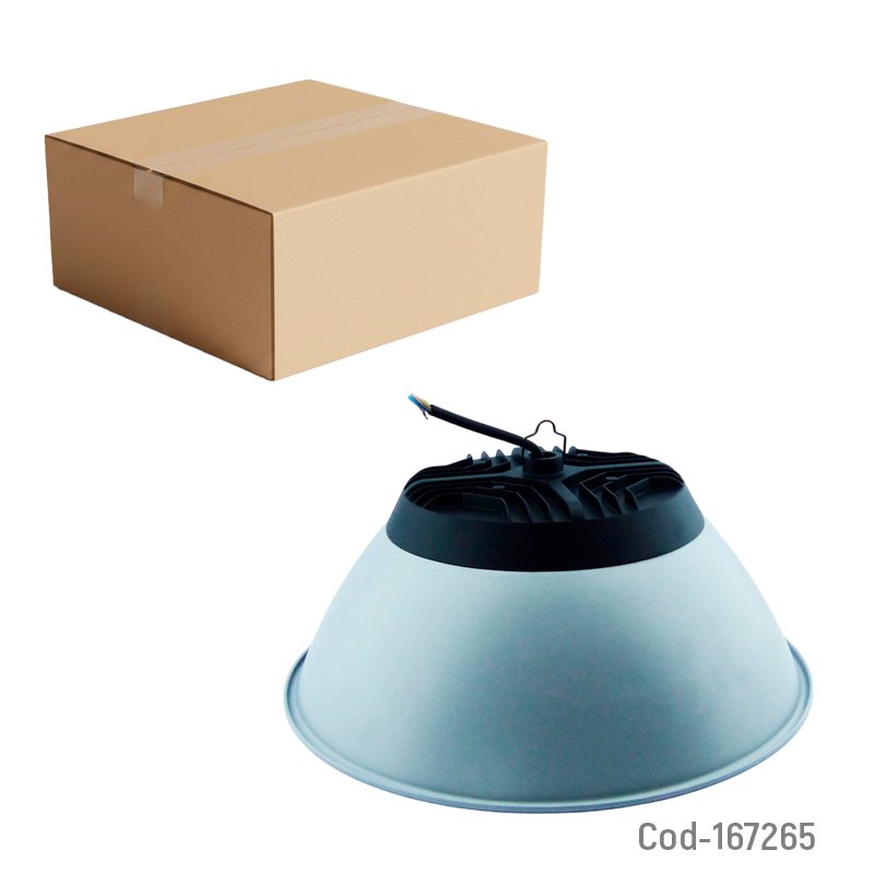 Campana led de 120 watt modelo valencia en aluminio para colgar mayorista — imagen 4