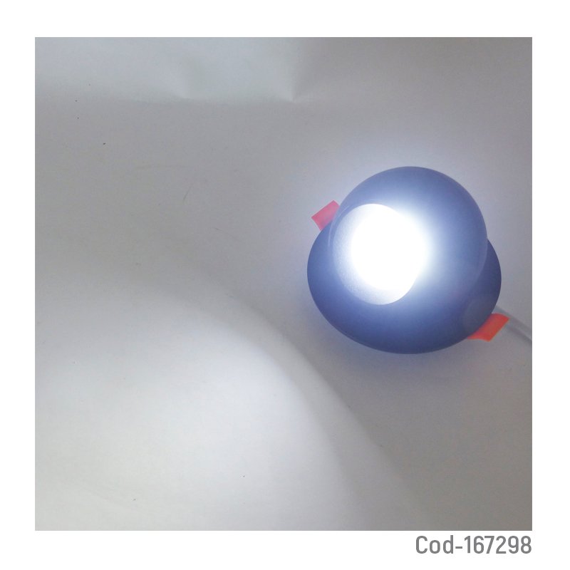Foco led de 7 watt embutido de luz blanca a 6500k dirigible para cielo. mayorista — imagen 3