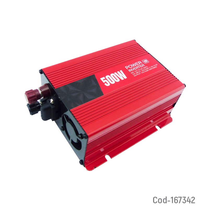 Inversor de voltaje para auto 12 volt con usb de 500 watt mayorista — imagen 4