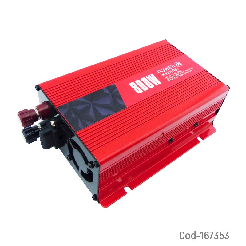 Inversor de voltaje para auto 12 volt con usb de 800 watt mayorista — imagen 4