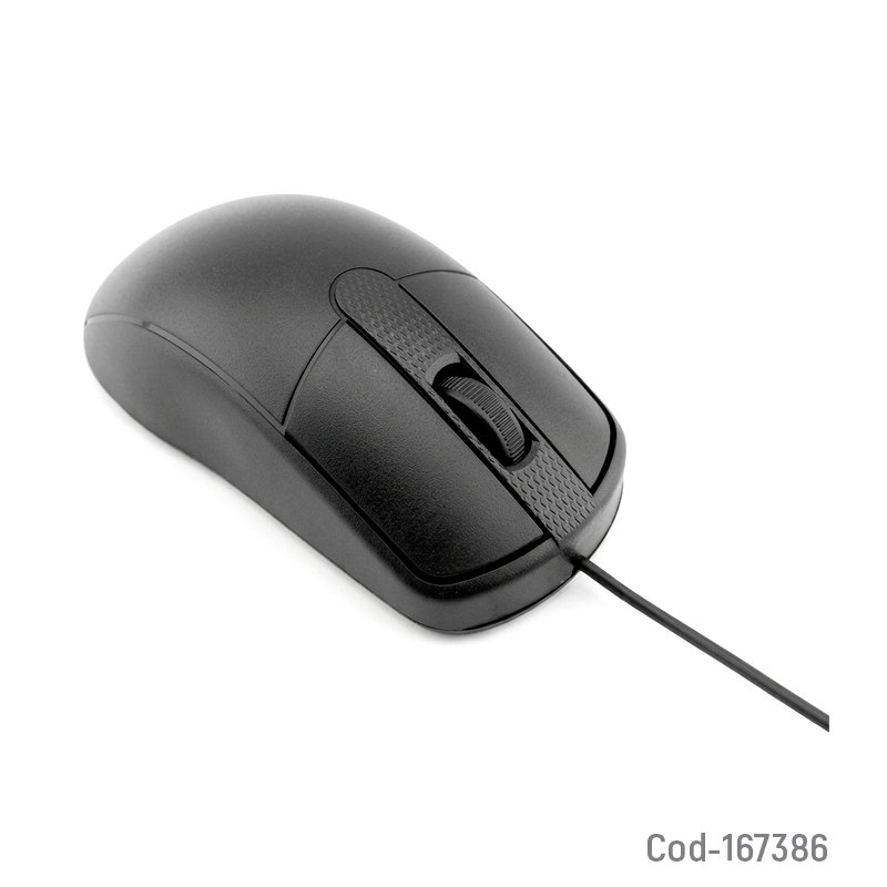Mouse USB Optico Modelo 303 11.6 cm x 6.4 cm x 3.5 cm por mayor en Chile
