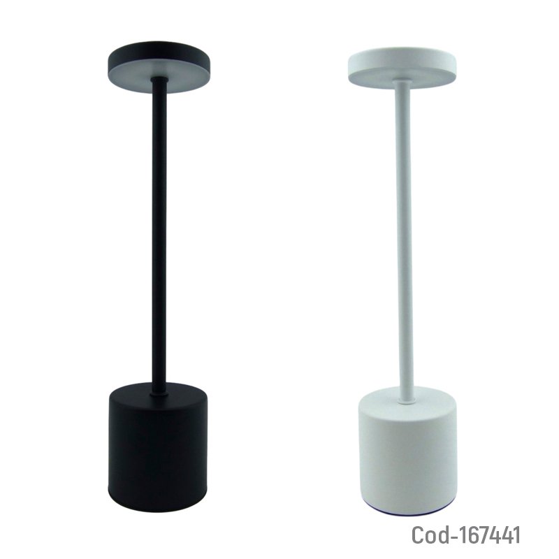Lampara led de mesa con 24 led touch variedad de tonos, recargable. mayorista — imagen 2