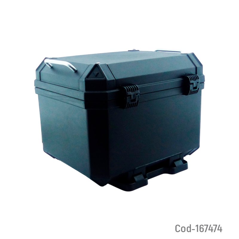 Maleta para moto universal en pvc modelo modena con capacidad de 45 lts sin respaldo mayorista — imagen 2