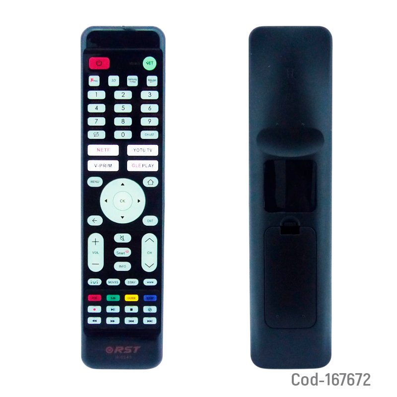 Control remoto universal para tv multimarca modelo rs-042 marca rst mayorista — imagen 2