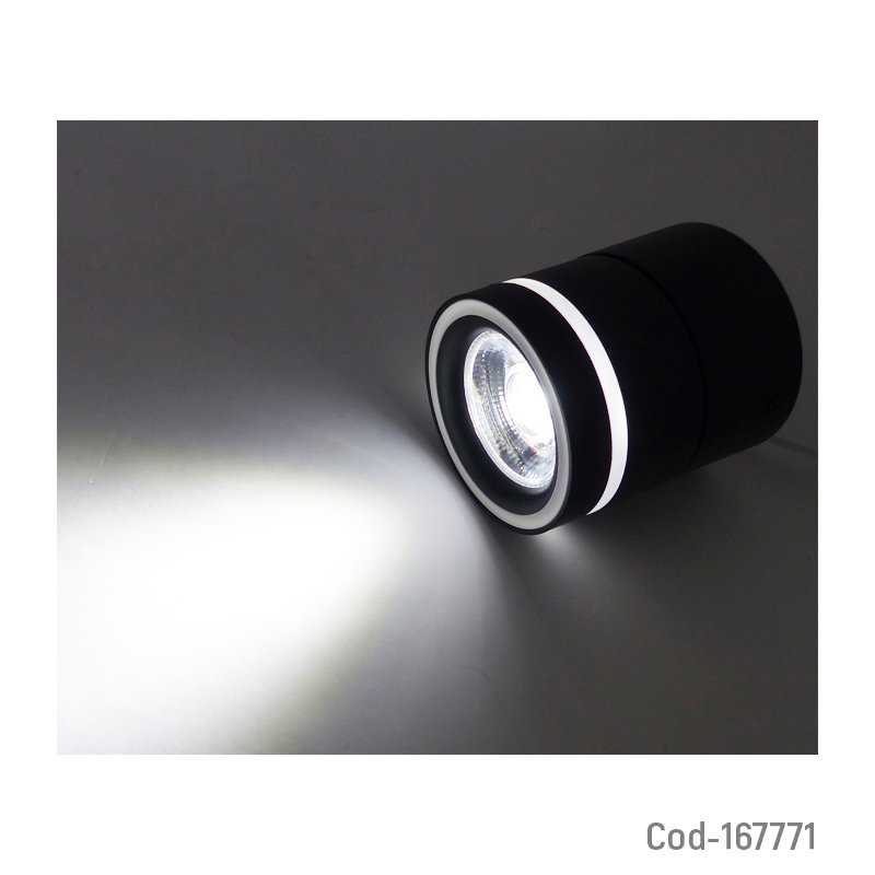 Foco led spotlight sobrepuesto modelo roma de luz blanca. mayorista — imagen 4