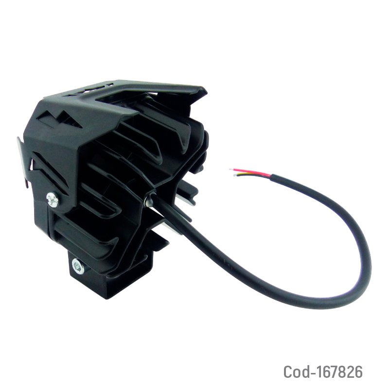 Neblinero led cob de 40 watt duo color desde 12 a 36 volt para auto o moto. mayorista — imagen 2
