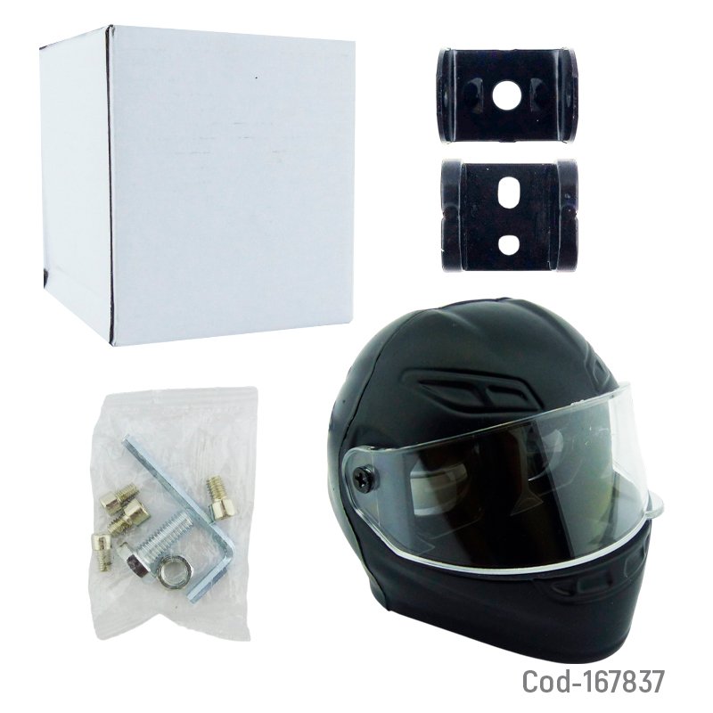 Neblinero led para moto diseño de casco a 30 watt con 2 led duo color en 12 o 24 volt mayorista — imagen 4