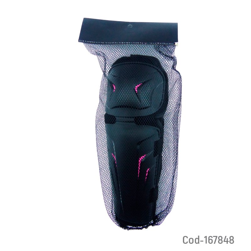 Rodillera y codera para mujer con detalles en fucsia mayorista — imagen 3
