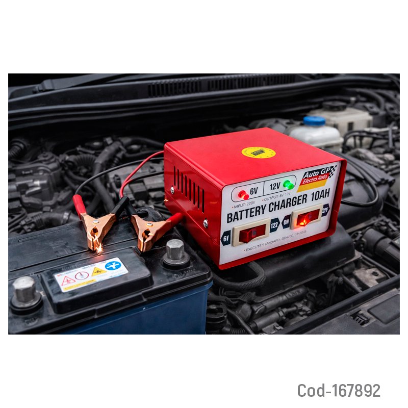 Cargador de bateria de 10 amp marca autogp a 6 o 12 volt mayorista — imagen 3