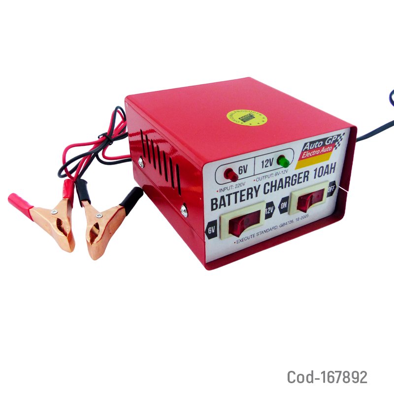 Cargador de bateria de 10 amp marca autogp a 6 o 12 volt mayorista — imagen 4