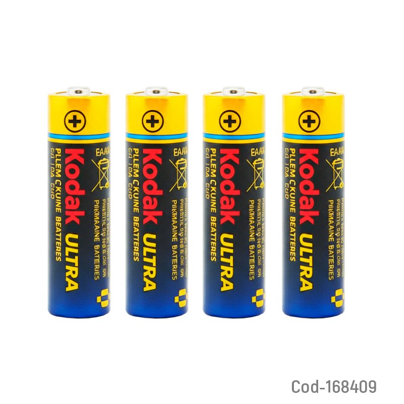 Pilas marca kodak ultra premium alkaline tipo aa de 1.5 volt - pack de 10 unidades mayorista — imagen 2