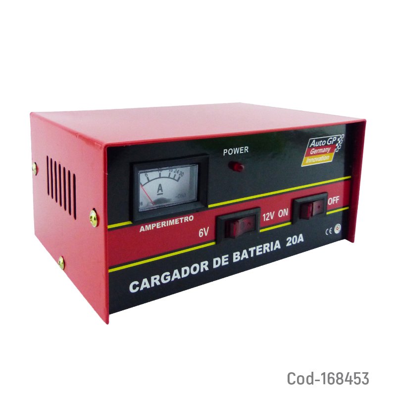 Cargador de bateria de 20 amp marca autogp compatible desde 6 a 12 volt mayorista — imagen 4