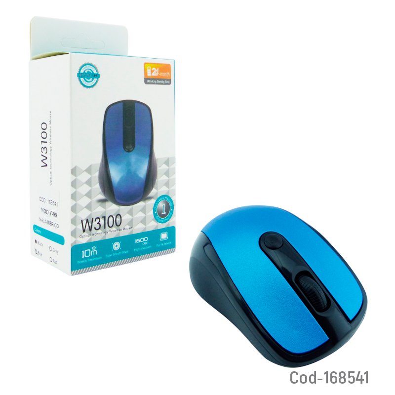 Mouse inalambrico modelo y-99 con 10 mts de alcance a 1600 dpi y variedad de colores. mayorista — imagen 4