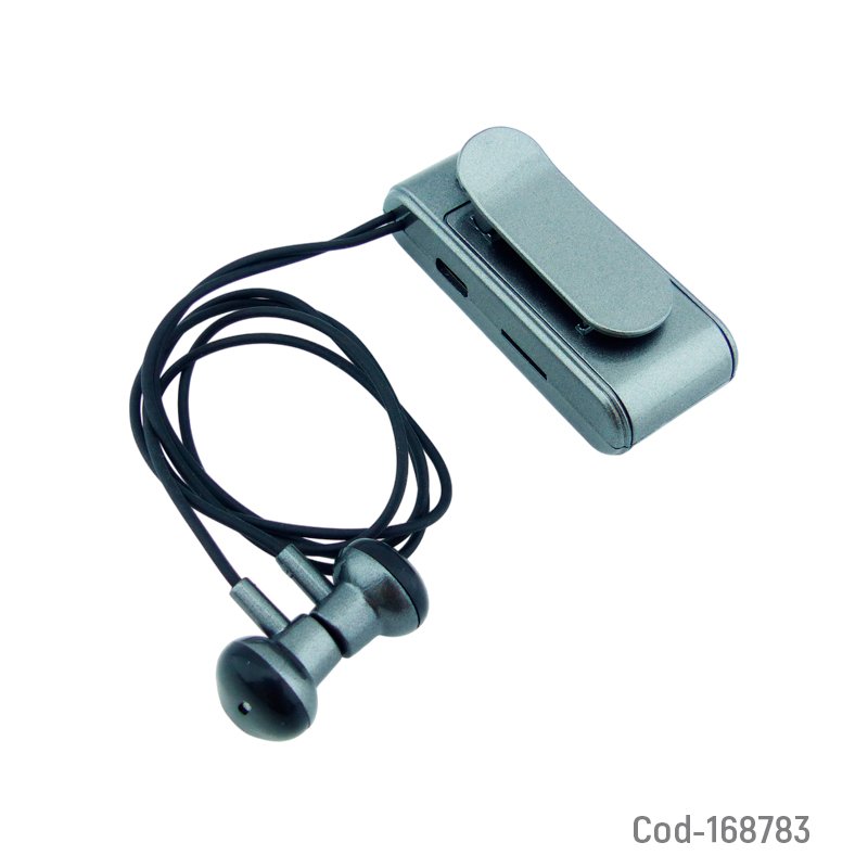 Mp3 con bluetooth, audifonos integrados, entrada tf y clip mayorista — imagen 2