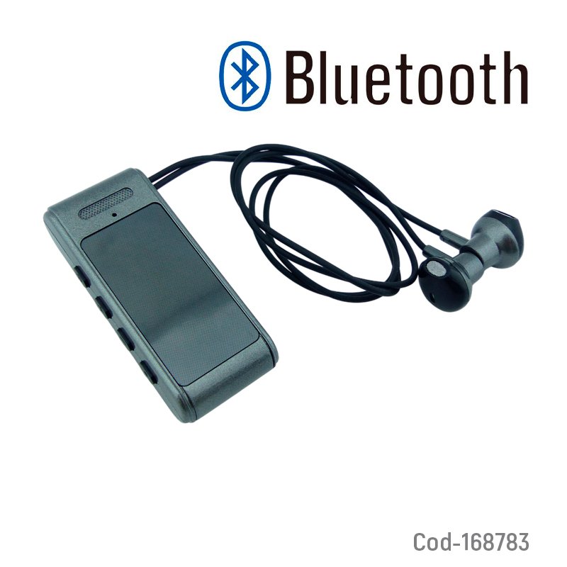 Mp3 con bluetooth, audifonos integrados, entrada tf y clip mayorista — imagen 4