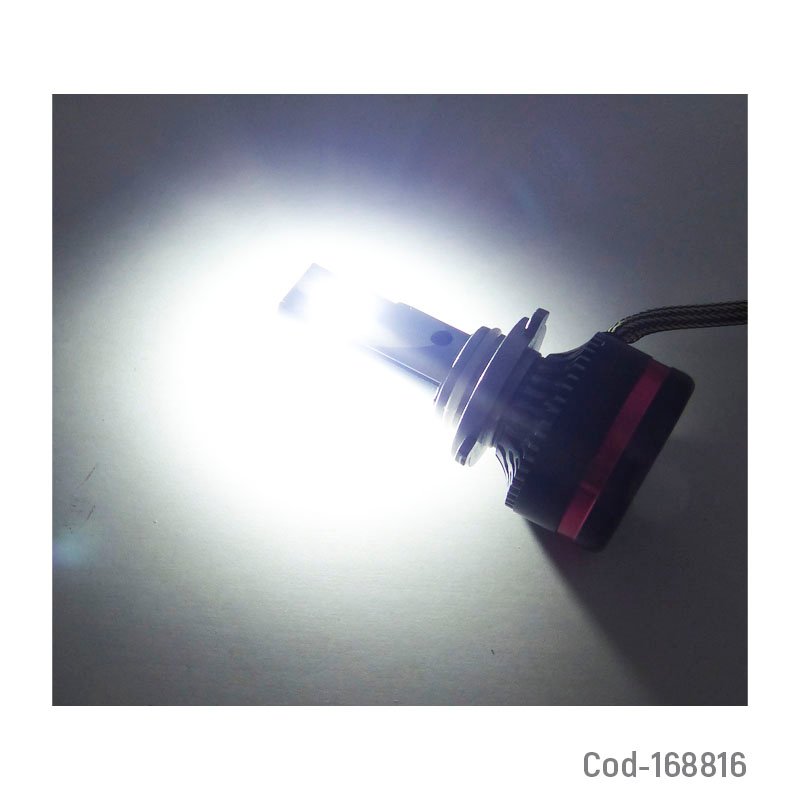 Ampolleta kit led 9006 marca autogp de 120 watt, 48000 lumenes. con canbus y ventilador mayorista — imagen 4