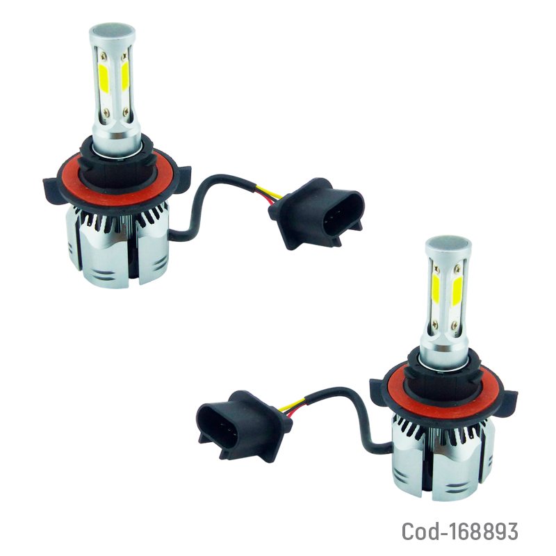 Ampolleta kit led h-13 modelo r-11 de luz blanca, 12000 lumenes a 150 watt con ventilador. mayorista — imagen 4