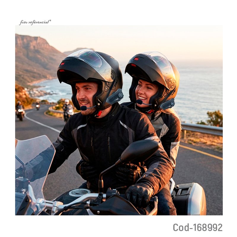 Bluetooth para casco modelo y-10 intercomunicador recargable. mayorista — imagen 2