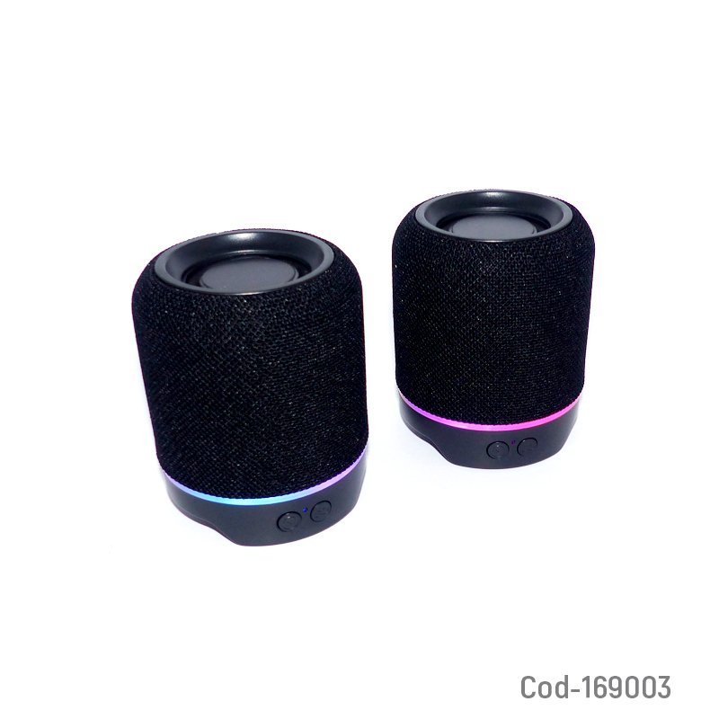 Parlante recargable modelo m25 2 en 1 magnetico sincronizable con luz led y conexion tf mayorista — imagen 4