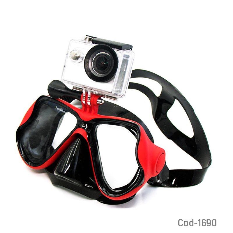 Antiparras de snorkel para camara gopro, 4 colores, en bolsa. mayorista — imagen 2