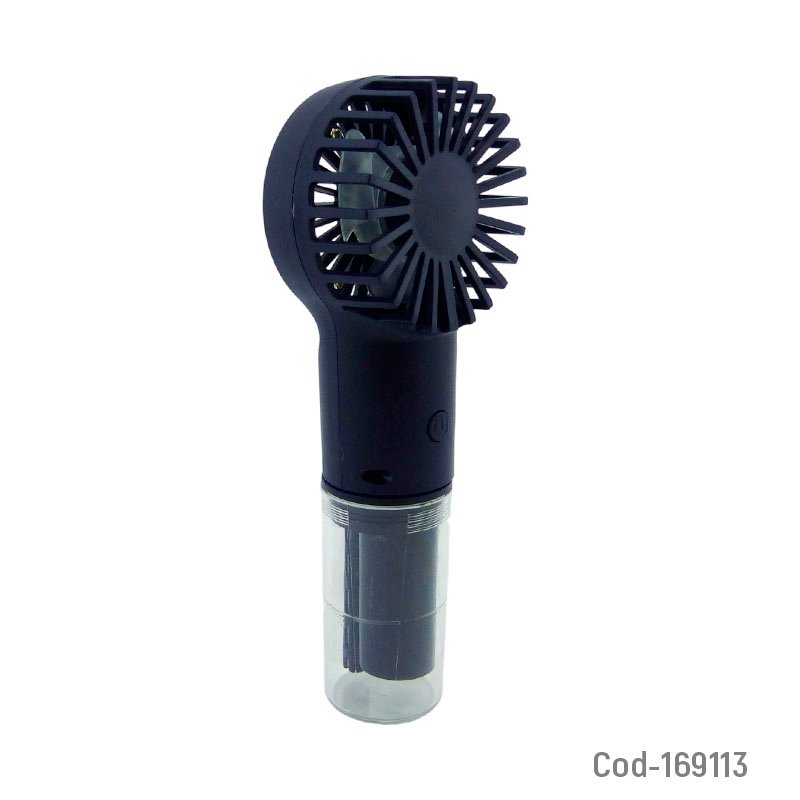 Ventilador mini portable con pulverizador recargable mayorista — imagen 2