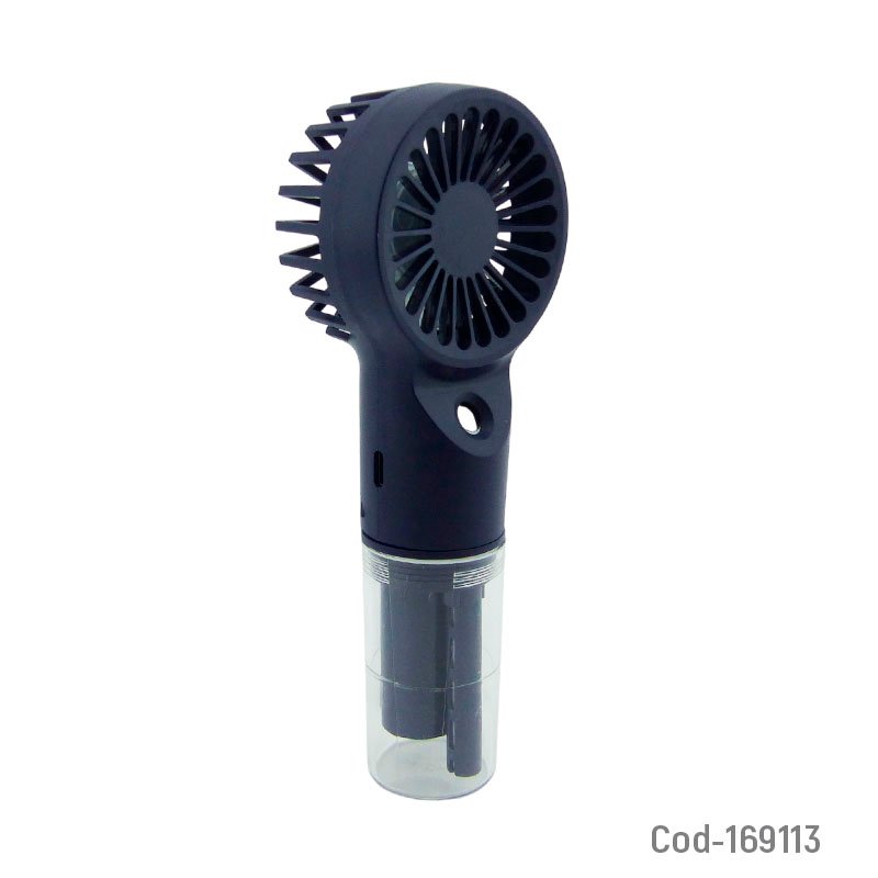 Ventilador mini portable con pulverizador recargable mayorista — imagen 4