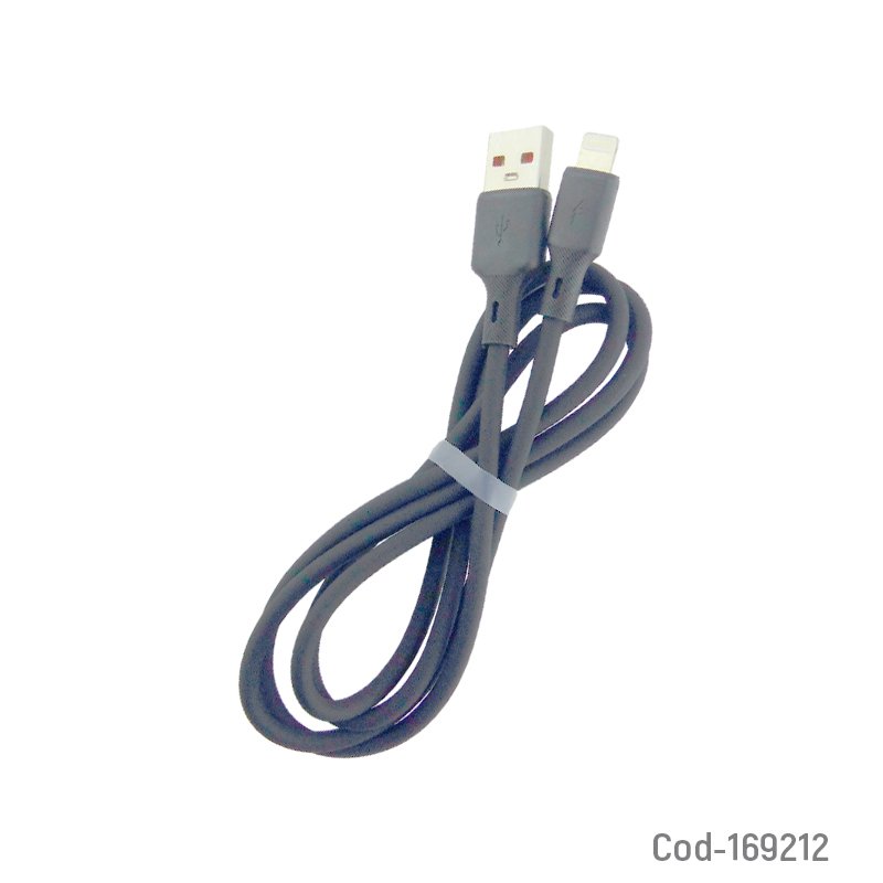 Cable usb a iphone marca sunpin de 3.1 amp en silicona. mayorista — imagen 2