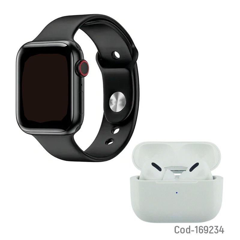 Reloj smartwatch kit modelo clasic 3000 promax con audifonos, siete correas y protector de esfera. mayorista — imagen 5