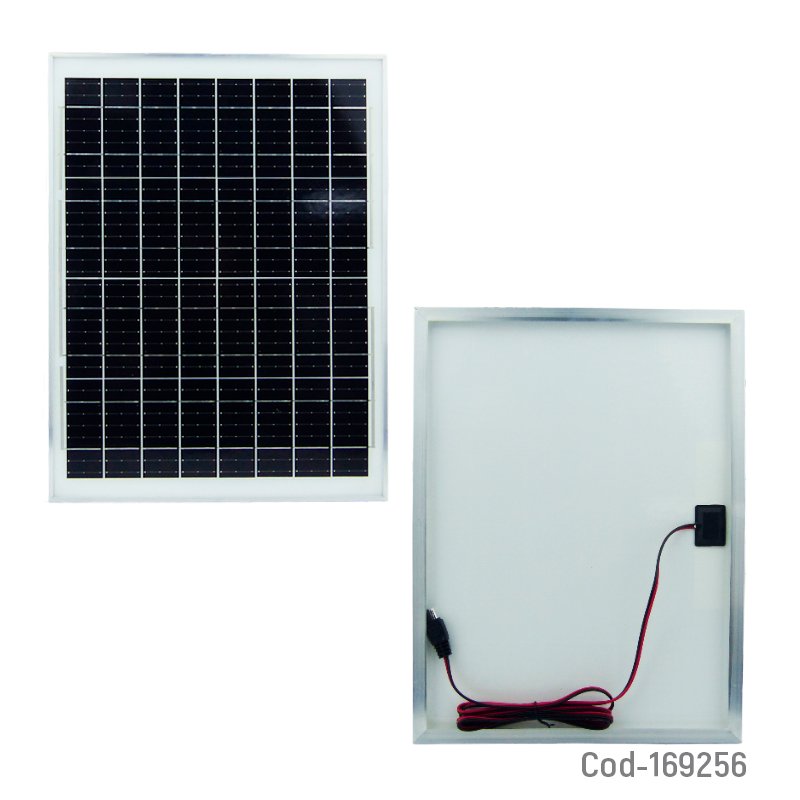 Panel solar de 30 watt modelo gd-030wp con 2 usb, 2 type-c, cable 5 puntas y pinzas. mayorista — imagen 2