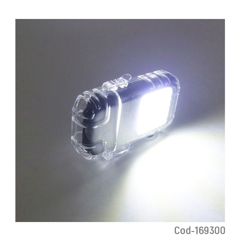 Linterna mini led cob con encendedor, estuche waterproof recargable mayorista — imagen 3