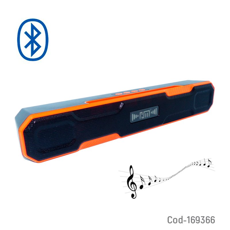 Parlante recargable modelo hm-859 gamer barra con luz led y conexion usb, tf y aux mayorista — imagen 4