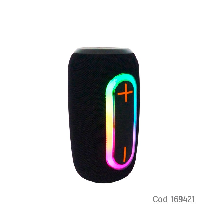 Parlante recargable modelo bs-27 con led rgb conexion usb y tf. mayorista — imagen 4
