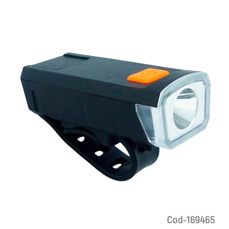 Luz para bicicleta delantera recargable modelo 1986 mayorista — imagen 4
