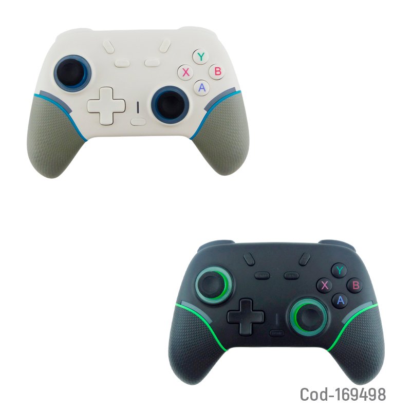 Jhoystick para smartphone, n, s, p3, p4 y pc. universal bluetooth modelo x9 con luz mayorista — imagen 3
