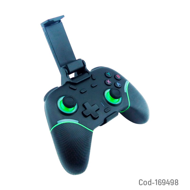 Jhoystick para smartphone, n, s, p3, p4 y pc. universal bluetooth modelo x9 con luz mayorista — imagen 5