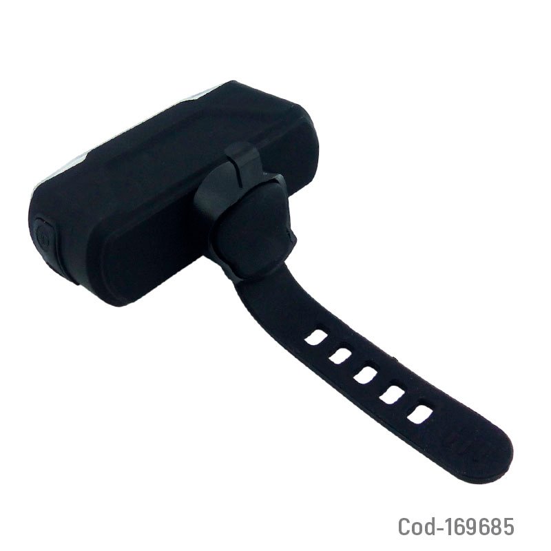 Luz de bicicleta delantera de 7 led modelo v88 con sensor para encendido y apagado, recargable. mayorista — imagen 2