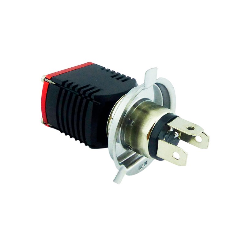 Ampolleta led para moto modelo h-4 de luz blanca de 12 a 80 volt - pack de 10 unidades mayorista — imagen 2