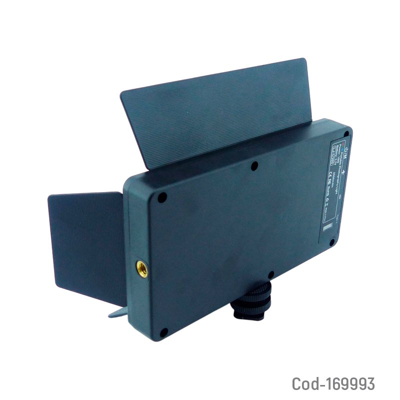 Luz panel para smartphone rgb-blanco de 300 led y laterales plegables. mayorista — imagen 2