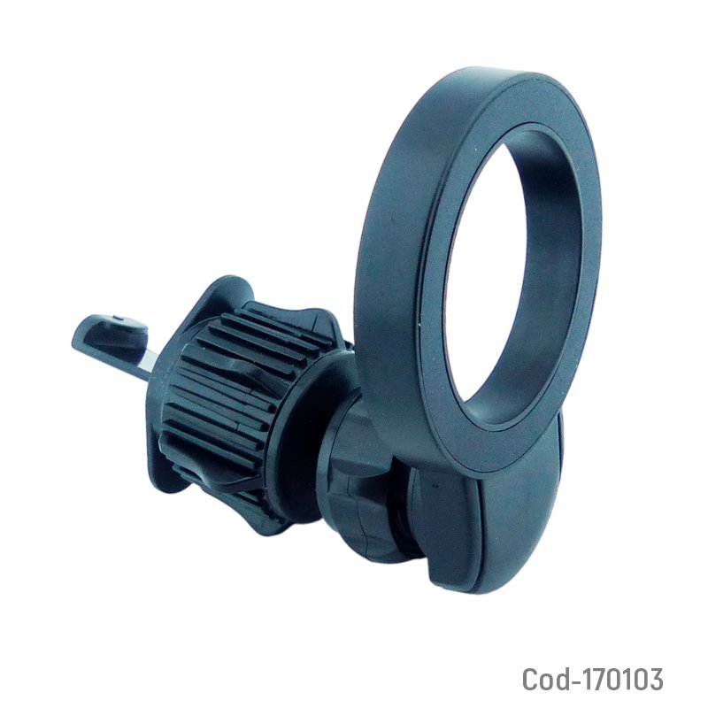 Porta smartphone para auto con iman tipo magsafe, marca lbt, modelo l-953 para ventilacion de auto mayorista — imagen 3