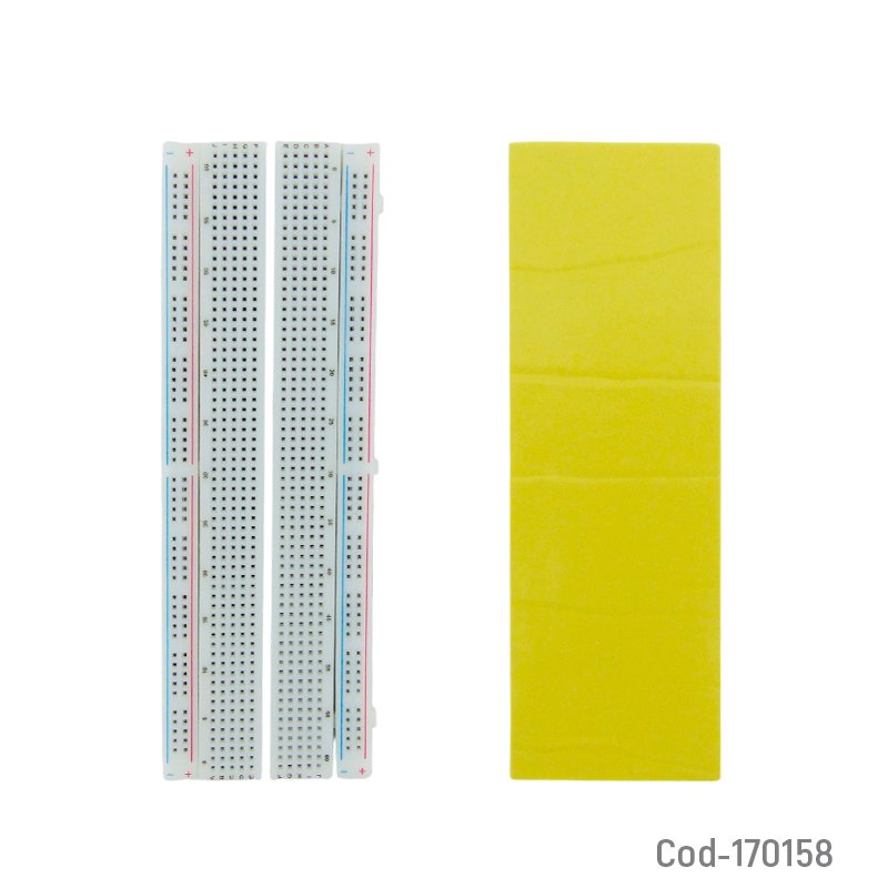 Protoboard de 830 puntos modelo mb102 para arduino - pack de 20 unidades mayorista — imagen 2
