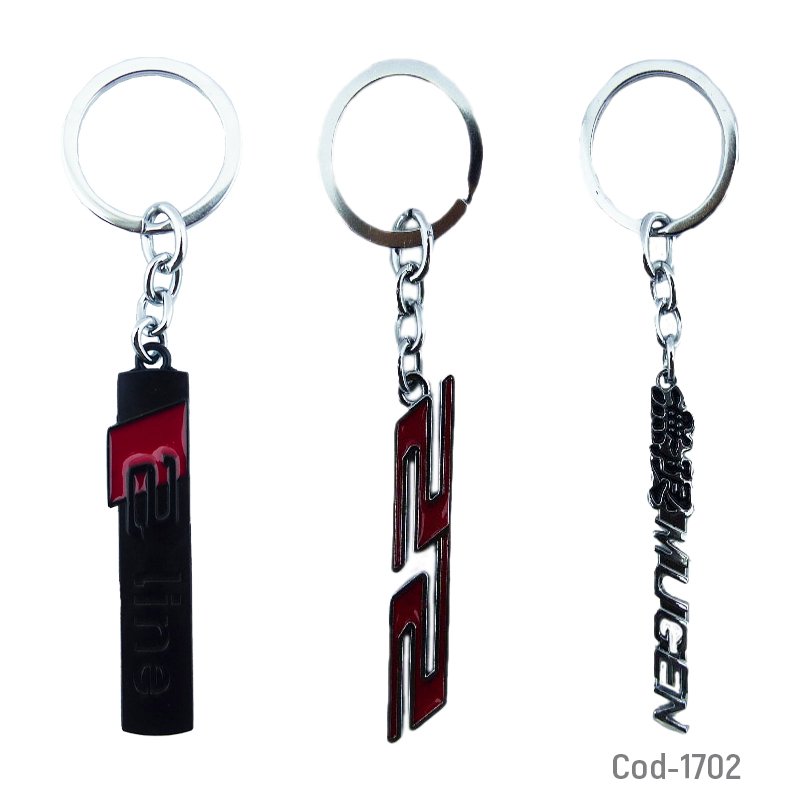 Llaveros mini varios diseños tipo tuning marca shun da - pack de 20 unidades mayorista — imagen 2