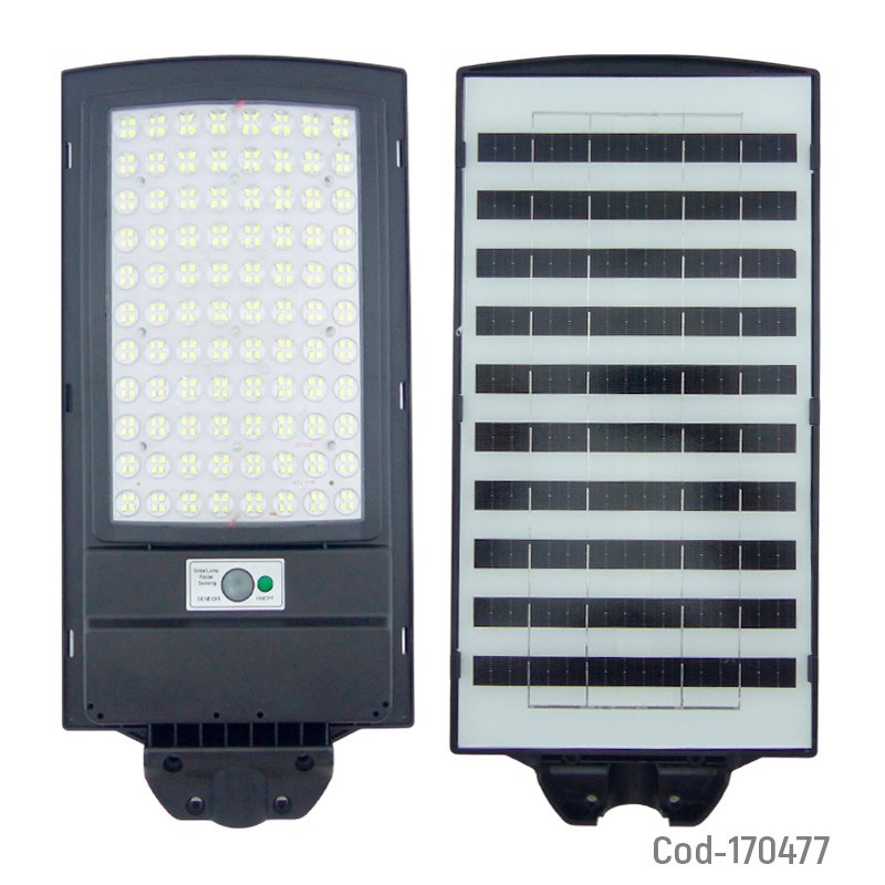 Foco con brazo solar de 1200 watt de 352 led con control remoto y sensor de movimiento. mayorista — imagen 2