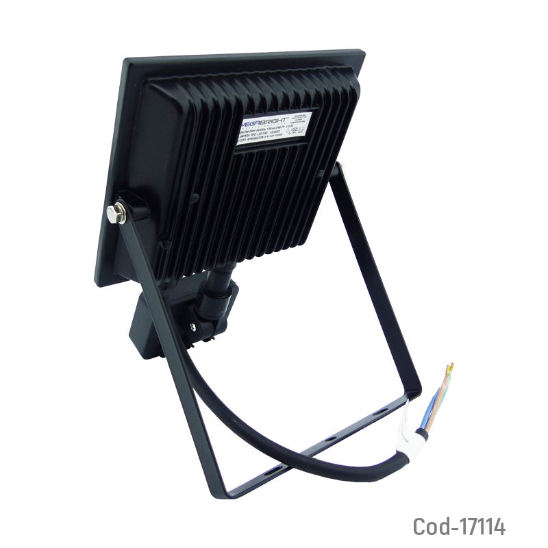Foco led halogeno megabright 30 watts con sensor de movimiento, luz fria, certificado. mayorista — imagen 2