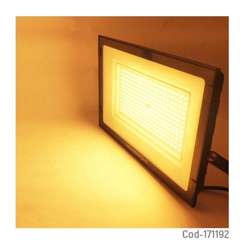 Foco halogeno led marca megabright de 200 watt modelo pro telco flat a 2700k mayorista — imagen 3