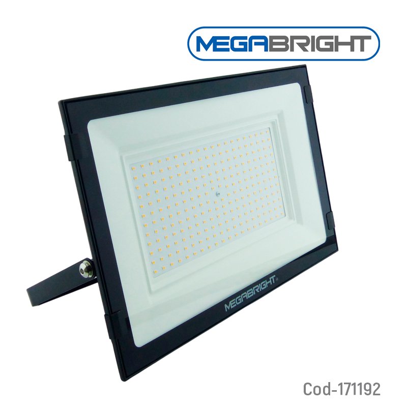 Foco halogeno led marca megabright de 200 watt modelo pro telco flat a 2700k mayorista — imagen 4