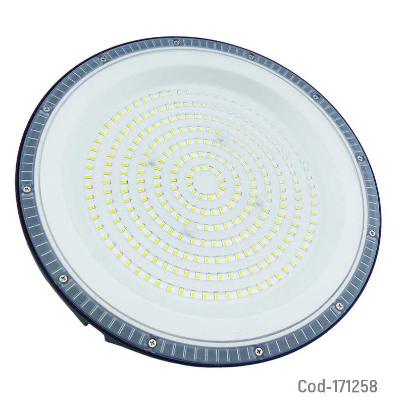 Campana led de 200 watt, 286 led modelo ufo marca megabright a 6000k con gancho para colgar. mayorista — imagen 4