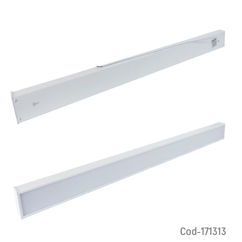 Foco lineal de 36 watt marca megabright a 6000k certificado mayorista — imagen 2