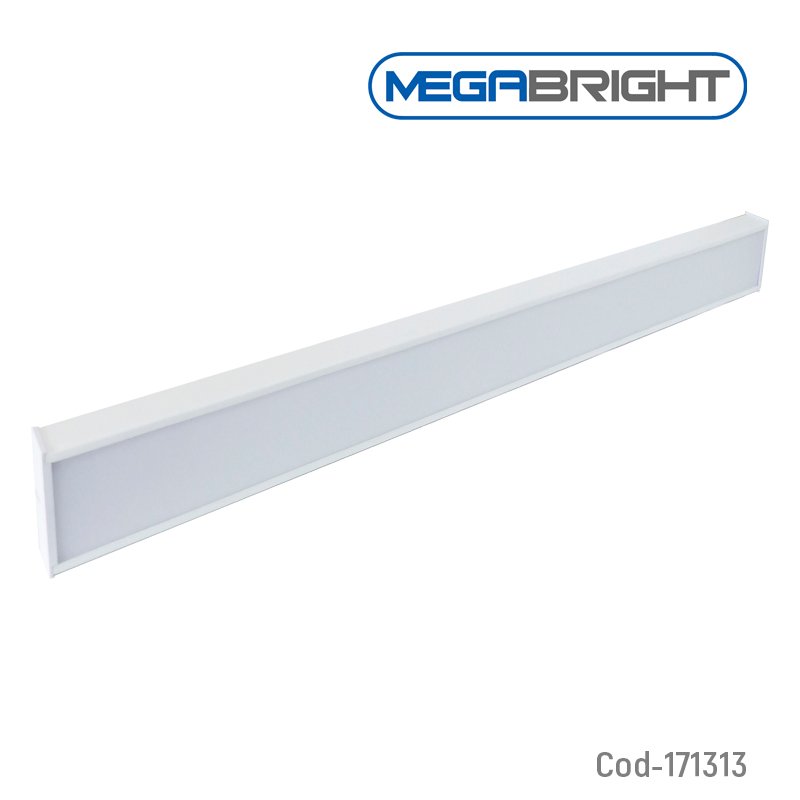 Foco lineal de 36 watt marca megabright a 6000k certificado mayorista — imagen 3